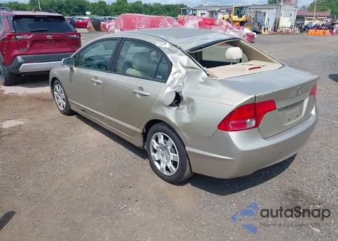 2007 Honda Civic Lx z USA, uszkodzony, nr VIN 2HGFA16567H501739